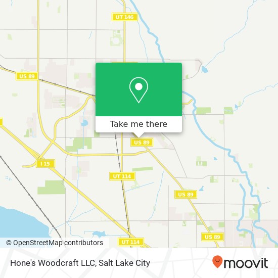 Mapa de Hone's Woodcraft LLC