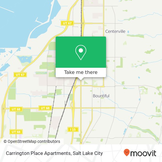 Carrington Place Apartments map