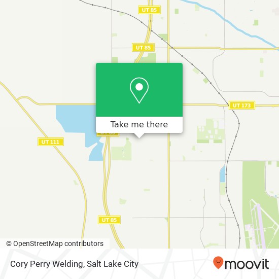 Cory Perry Welding map