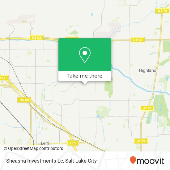 Mapa de Sheasha Investments Lc