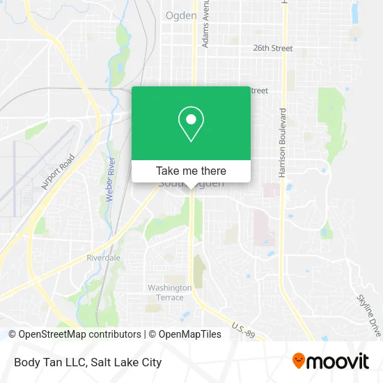 Mapa de Body Tan LLC