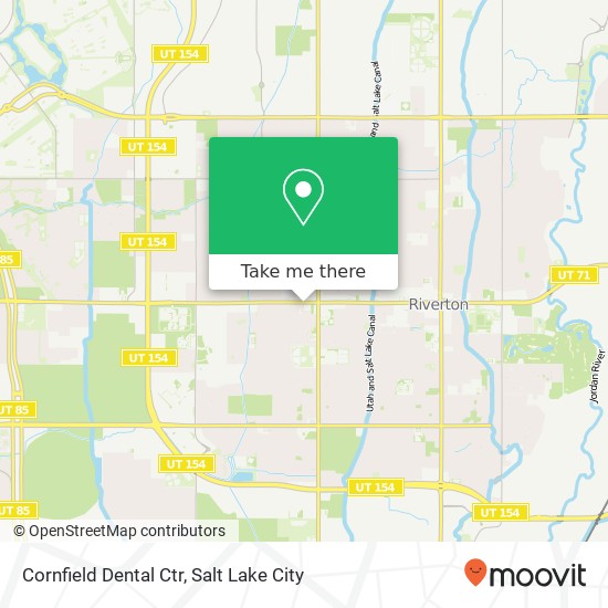 Cornfield Dental Ctr map