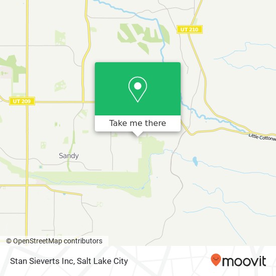 Mapa de Stan Sieverts Inc