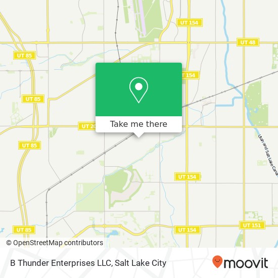 B Thunder Enterprises LLC map