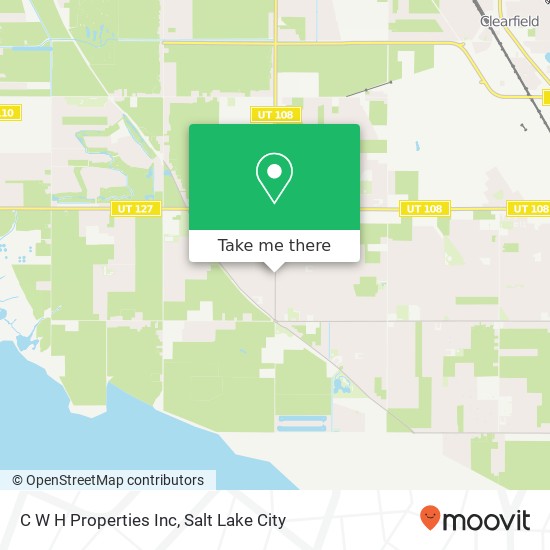 C W H Properties Inc map