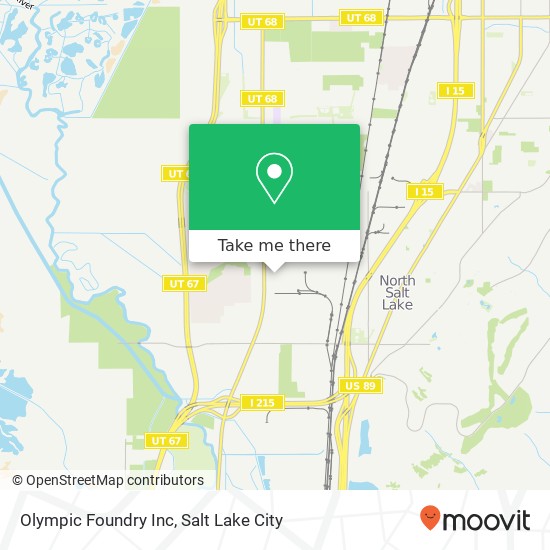 Olympic Foundry Inc map