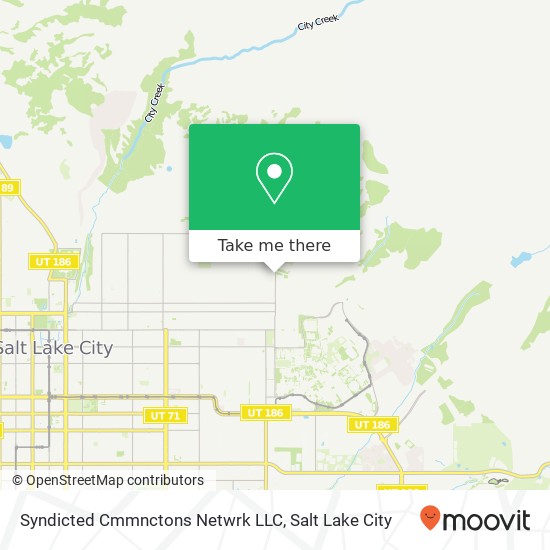 Syndicted Cmmnctons Netwrk LLC map