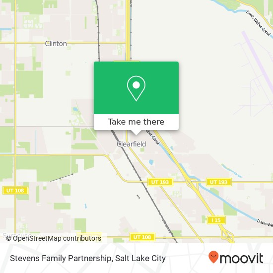 Stevens Family Partnership map