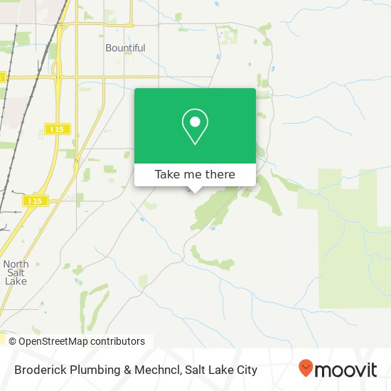 Broderick Plumbing & Mechncl map