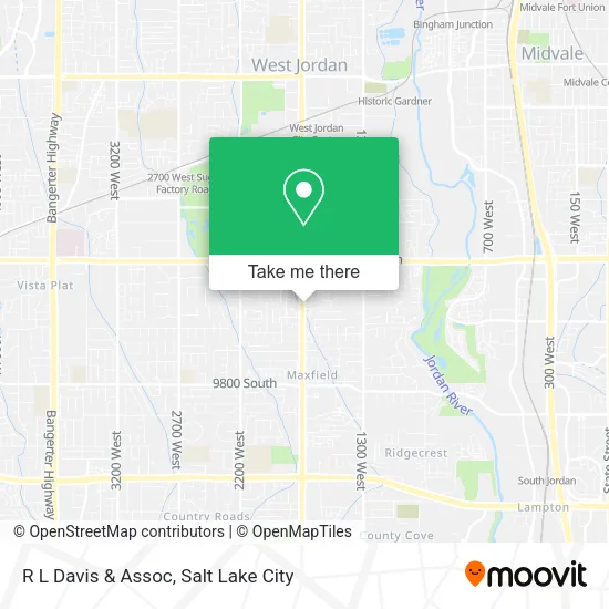 R L Davis & Assoc map
