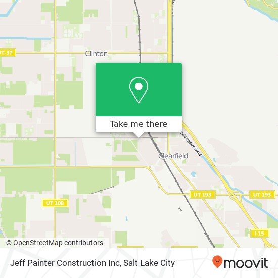 Jeff Painter Construction Inc map