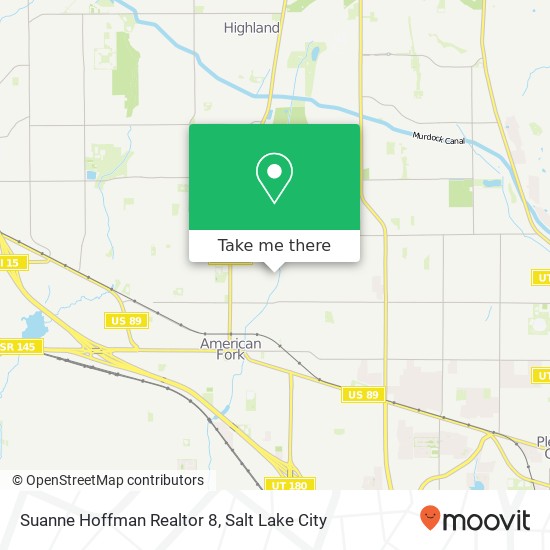 Suanne Hoffman Realtor 8 map