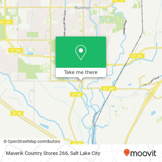 Maverik Country Stores 266 map