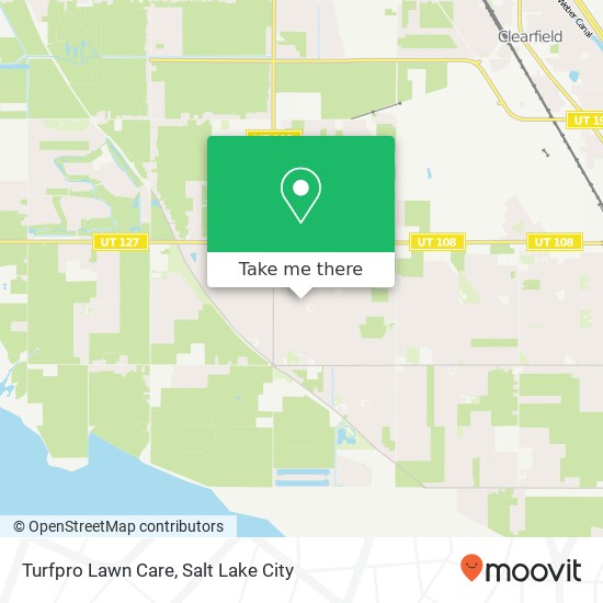 Turfpro Lawn Care map