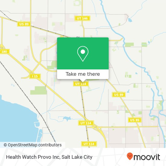 Health Watch Provo Inc map