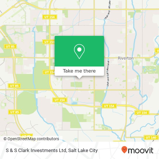 S & S Clark Investments Ltd map