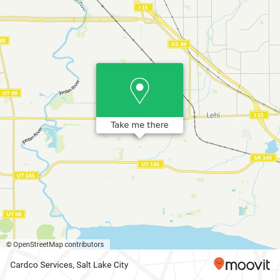 Cardco Services map
