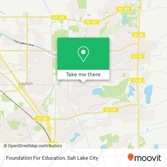 Foundation For Education map