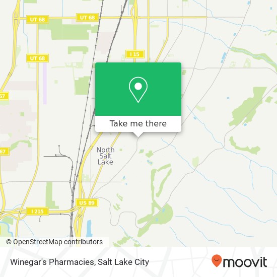 Mapa de Winegar's Pharmacies
