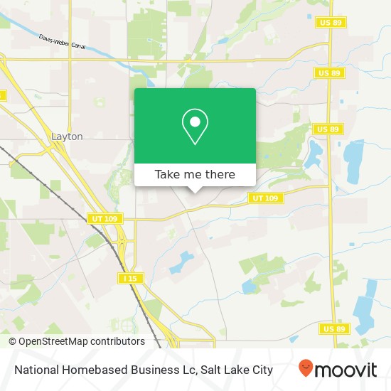 National Homebased Business Lc map