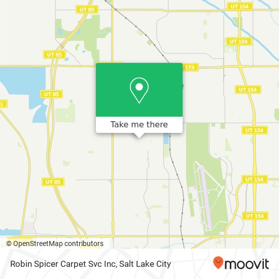 Robin Spicer Carpet Svc Inc map