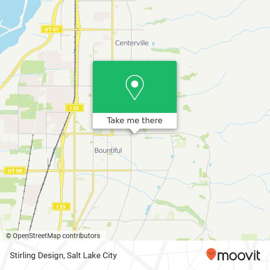 Stirling Design map