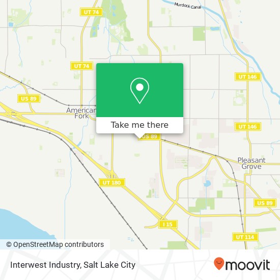 Interwest Industry map