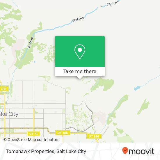 Tomahawk Properties map