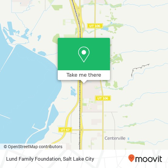 Lund Family Foundation map