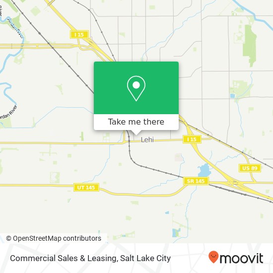 Commercial Sales & Leasing map