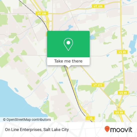 On Line Enterprises map