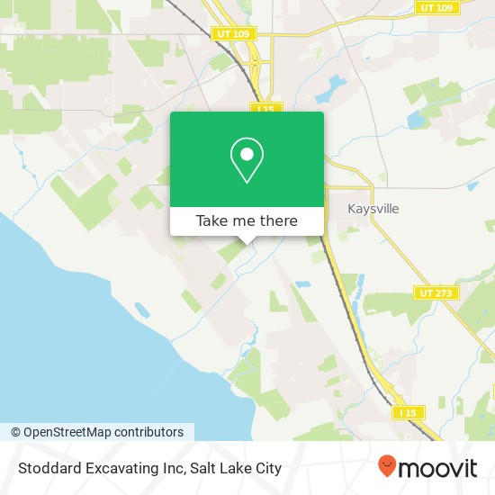 Stoddard Excavating Inc map