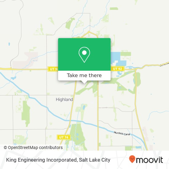 Mapa de King Engineering Incorporated