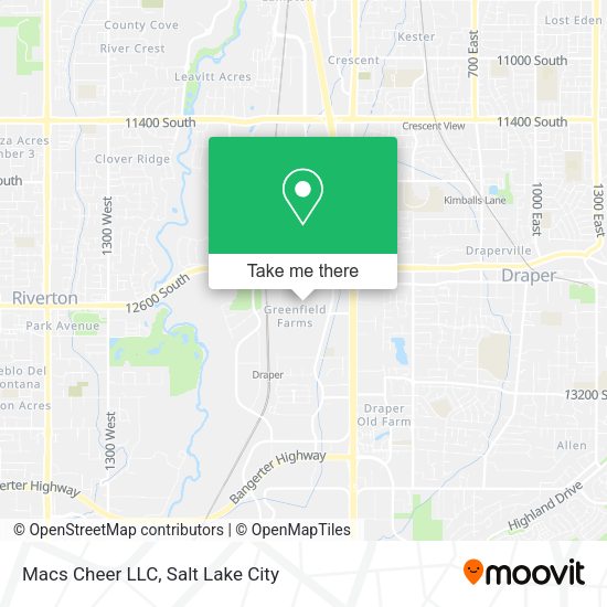 Macs Cheer LLC map