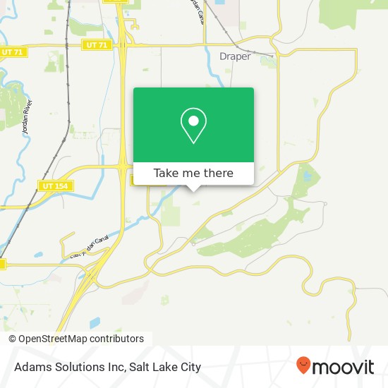 Mapa de Adams Solutions Inc