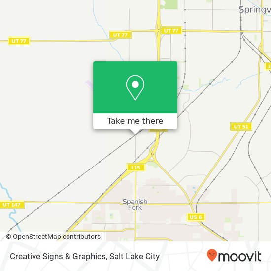 Creative Signs & Graphics map