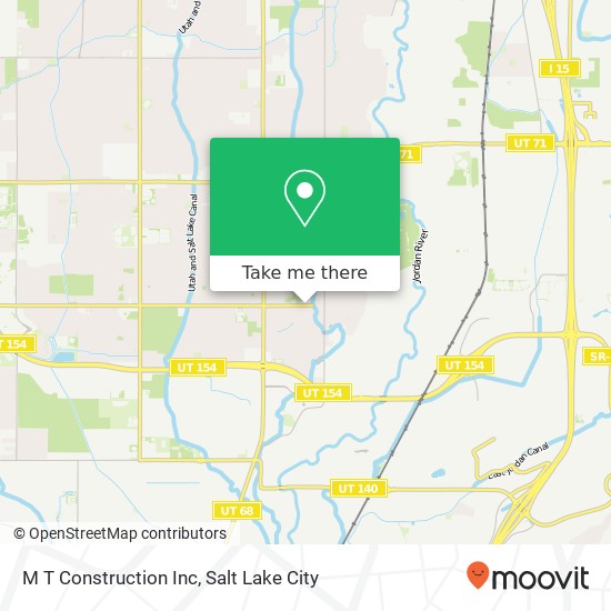 Mapa de M T Construction Inc