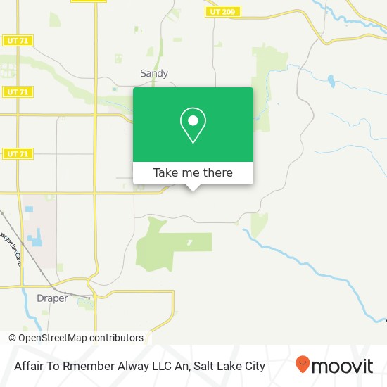 Affair To Rmember Alway LLC An map