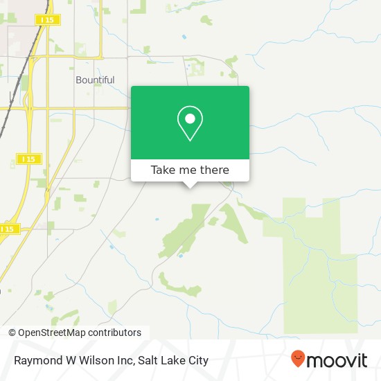 Raymond W Wilson Inc map