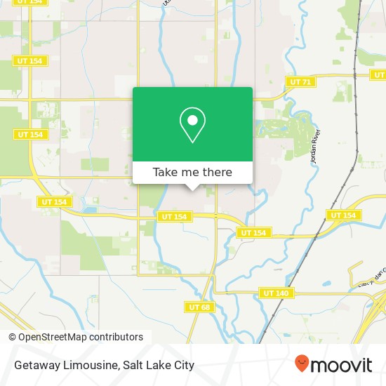Getaway Limousine map