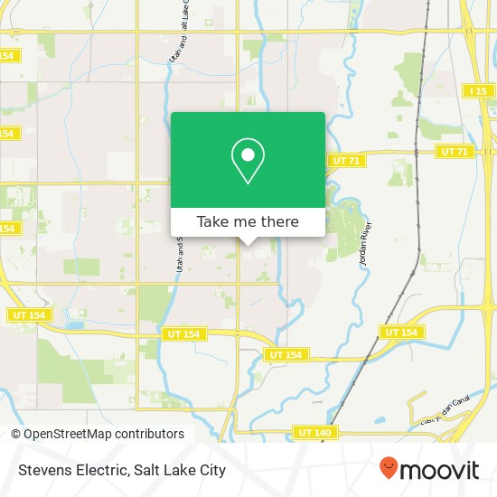 Stevens Electric map