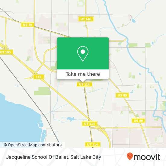 Jacqueline School Of Ballet map