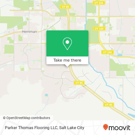 Parker Thomas Flooring LLC map