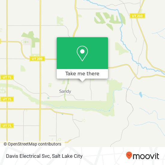 Davis Electrical Svc map