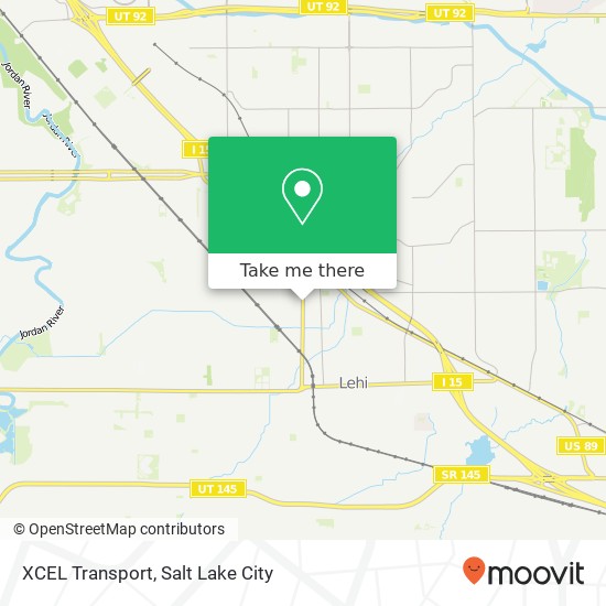 XCEL Transport map