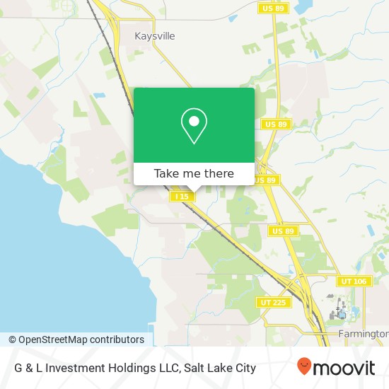 G & L Investment Holdings LLC map