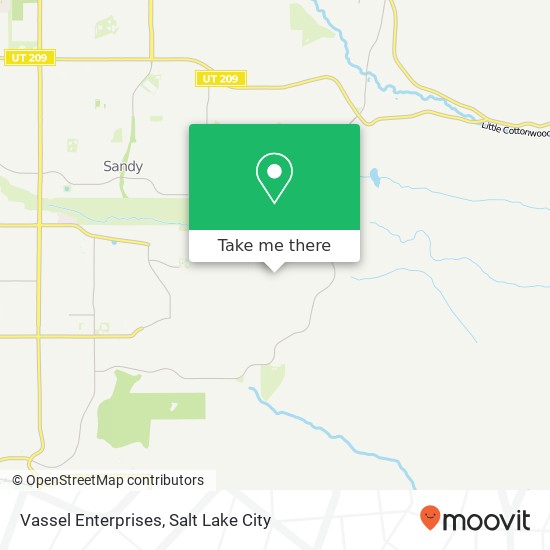 Vassel Enterprises map