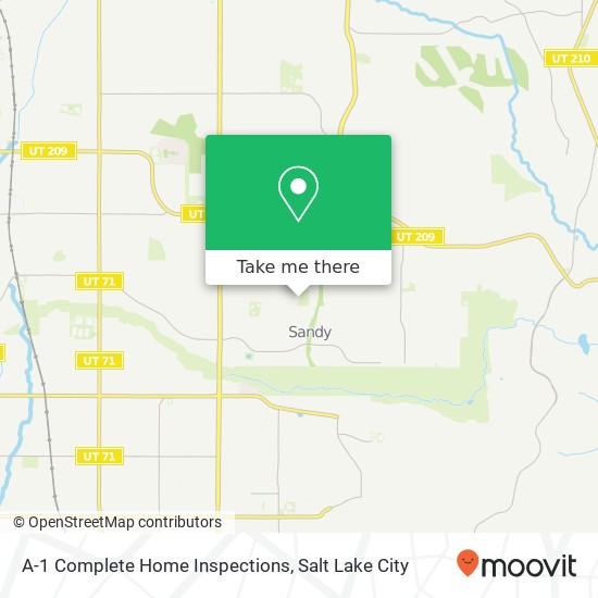 Mapa de A-1 Complete Home Inspections