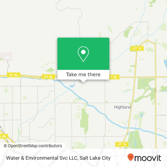 Mapa de Water & Environmental Svc LLC