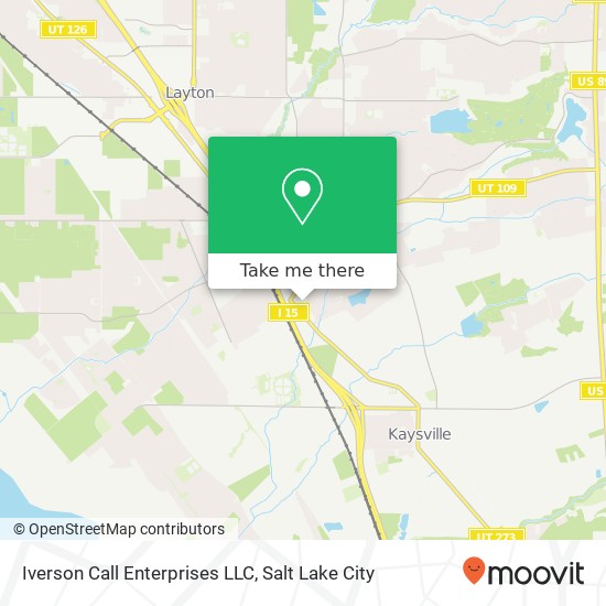 Iverson Call Enterprises LLC map